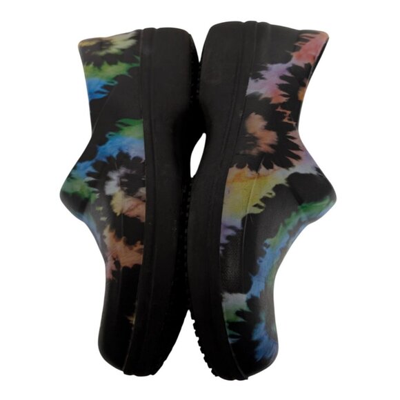 Crocs Neria Pro II Graphic Clog Tie Dye Work Nursing Shoes Womens Size 8 - Picture 8 of 9